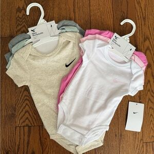 Nike Baby Bodysuit Sets - 3M and 9M